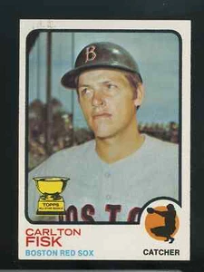 1973 Topps Carlton Fisk 2nd Year #193 - Red Sox White Sox Set Break 12 - Bild 1 von 2