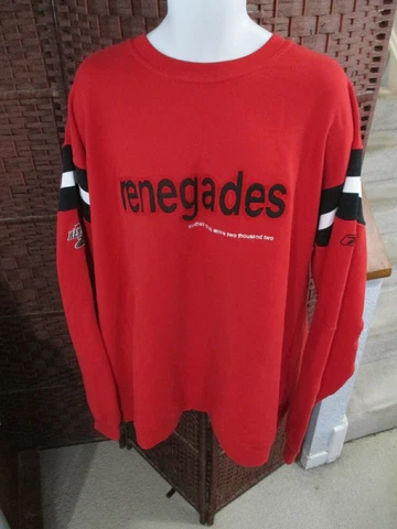 Vintage Defunct Ottawa Renegades Reebok Heavy Sweatshirt Size 2XL CFL Cover