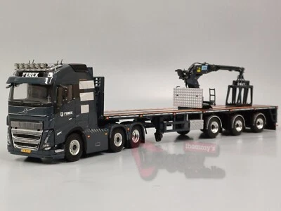 WSI - Volvo FH5 Globetrotter 6x2 mit Steinauflieger - Ferex Solid Base - NL . - Bild 1 von 3