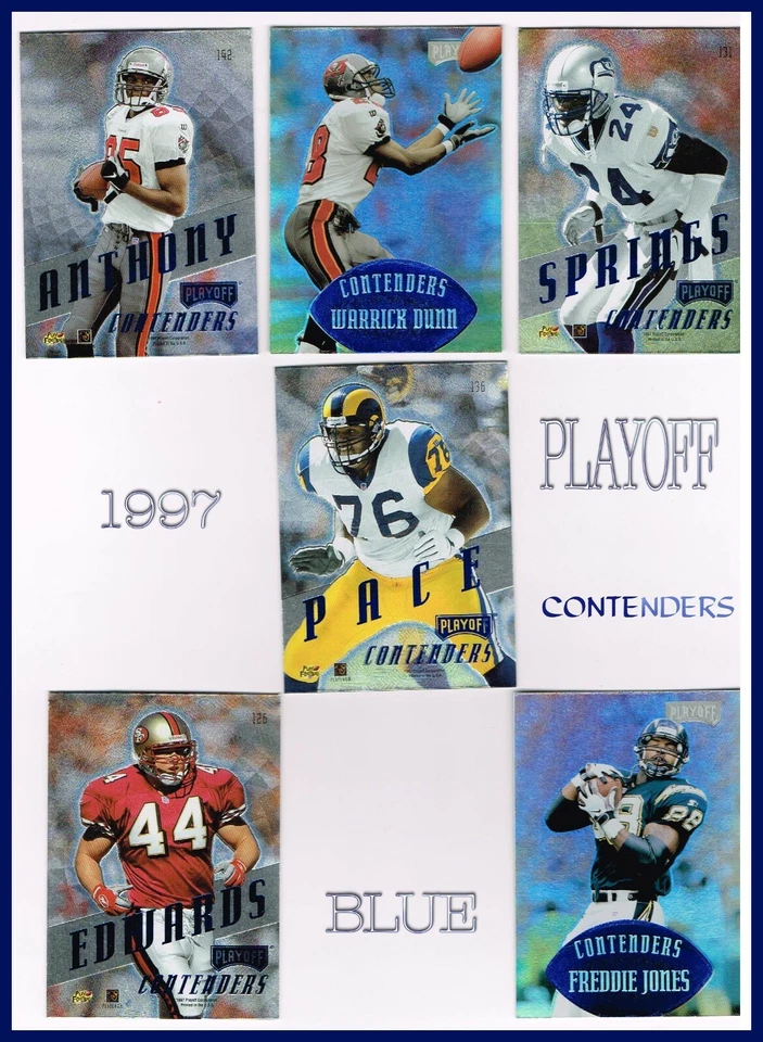1997 Playoff Contenders BLUE -Select Your Player- Finish Your Set  NM/MT  PART 2 - Image 1 of 1