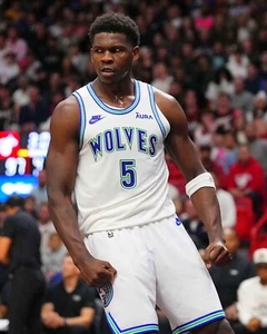 8x10 Photo ANTHONY EDWARDS Minnesota Timberwolves NBA Basketball Dunk - Picture 1 of 1