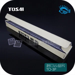 TO-3P Japan TOSAI natural transparent mica sheet insulation sheet 22*18*0.12mm - Picture 1 of 2