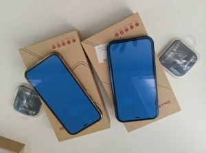 2 Pack Gold & Blue 360° Magnetic Adsorption Case Glass Cover iPhone 11 Pro 5.8 - Picture 1 of 4