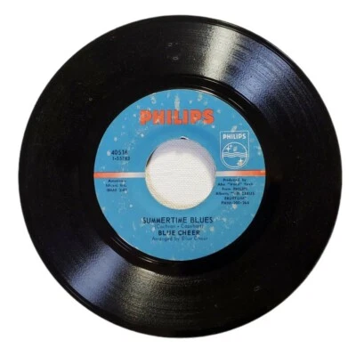 Blue Cheer - Summertime Blues / Out Of Focus - Tested Vinyl 45 Hard Rock Record - Image 1 of 4