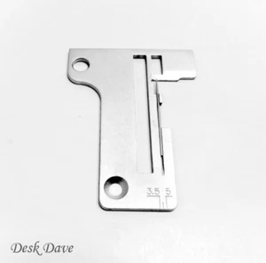 Placa de dobladillo enrollable de garganta aguja, 412784, SINGER 14U358B 14U44 14U44B 14U444B+ - Imagen 1 de 3