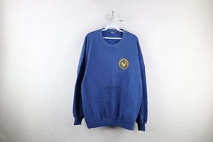 Vintage 90s Mens 2XL Distressed Phi Theta Kappa Society Crewneck Sweatshirt USA - Picture 1 of 11