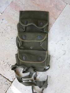 Original Granada Portador 3-Pocket Bolso de Mano 1945 Indochina Legión WWII - Imagen 1 de 1