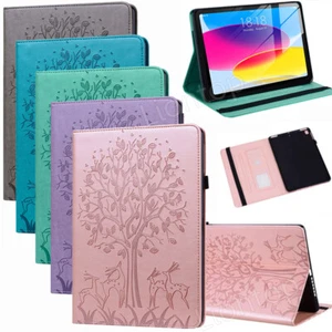 For Apple iPad 10/9/8/7/6/5/4/3/2 Air5/4/3/2 Pro Smart Leather Stand Case Cover - Picture 1 of 70