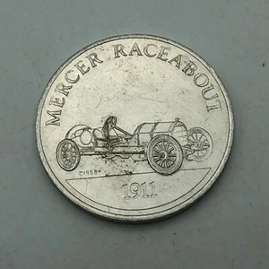 Sunoco 1911 Mercer Raceabout Coin Token Antique Car Coin Series Token Vintage - Picture 1 of 12