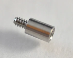 Omega Reloj Cuerda Vástago Corona Reducción de 0.9mm a 1.2mm Grifo 10 a Tap 7 NOS - Imagen 1 de 2
