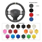 Suede Hand Sew Steering Wheel Cover Wrap for Nissan Note Tiida Bluebird Sylphy