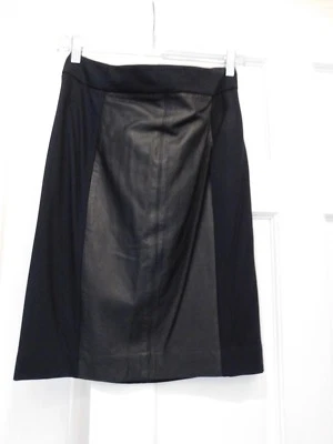 Falda de cuero DKNY Foto 1 de 3
