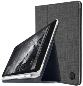 STM Atlas Slim Folio Case iPad Pro 12.9" 3rd 4th 5th Gen GREY Pencil Charge NEW - Picture 1 of 13