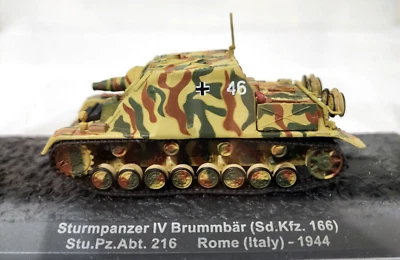 WW2 Combat Tanks Stu.Pz.Abt. 216. Rome (Italy) - 1944 Tank Collection T16 - Image 1 of 2