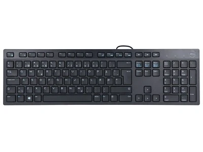 Dell KB216 Tastatur Danish Dänisch QWERTY DK 0XWMC3 OEM Büro Haus - Bild 1 von 2