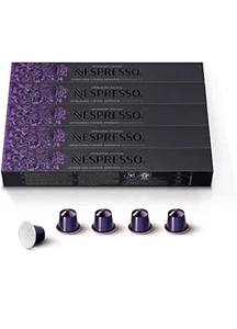 5x Nespresso Capsules OriginalLine, entkoffeinierter Arpeggio, dunkler Roastkaffee - Bild 1 von 4