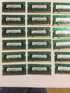 Lot of 20 pcs of 512MB 2Rx16 PC2-5300S DDR2 (200 PIN) SODIMM 10GB Total Notebook - Picture 1 of 6