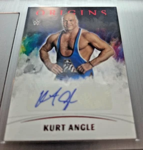Kurt Angle 2022 Panini Chronicles Origins autograph # OA-KAG - Picture 1 of 1