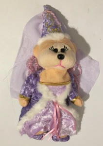 Collectible Skansen Beanie Kids rare and retired Violet the Princess bear - Picture 1 of 6