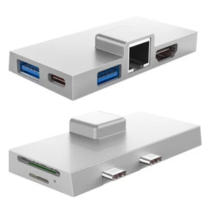 Station d'accueil HUB USB 3.0 4K compatible HDMI pour Microsoft Surface Pro 8/9/X - Photo 1/8