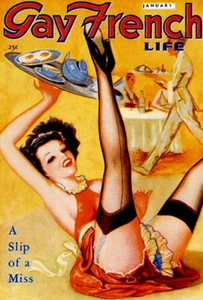 Vita Gay Francese - Gennaio 1939 - Poster Copertina Rivista - Foto 1 di 1