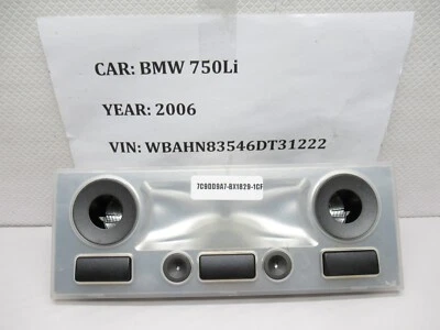 Luz de lectura cúpula delantera BMW serie 7 2006-2008 63316962053 OEM Foto 1 de 4