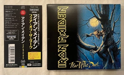 Iron Maiden – Fear Of The Dark (Japan First Press CD w/OBI + Slipcase & Sticker) - Image 1 of 4