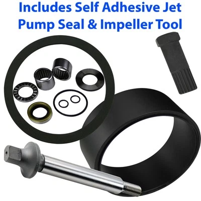 SeaDoo Jet Pump Rebuild Kit w Wear Ring Seal Shaft & Tool MANY GTI GTX GSX GS - Image 1 of 4