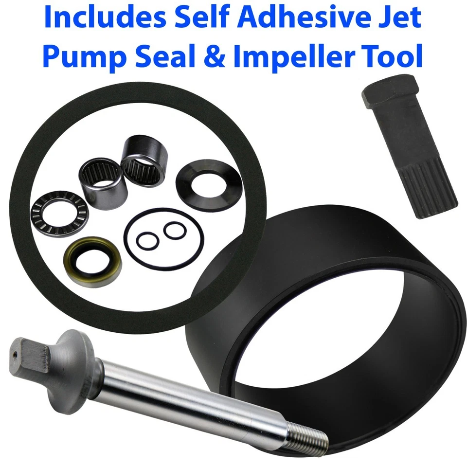 SeaDoo Jet Pump Rebuild Kit w Wear Ring Seal Shaft & Tool MANY GTI GTX GSX GS - Image 1 of 4