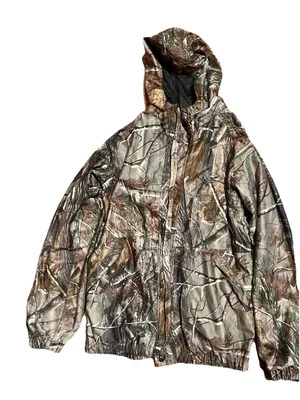 Camo Jacket Youth RedHead Squaltex Bone Dry Size 2xl (18-20) Full Zip w/Hood - Image 1 of 4