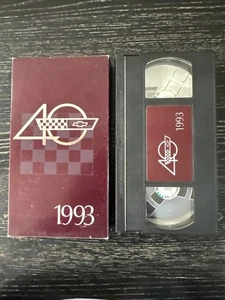 1993 40th Anniversary Corvette, Owners VHS Tape w/ Guide & Welcome Letter, PO-LB - Picture 1 of 14