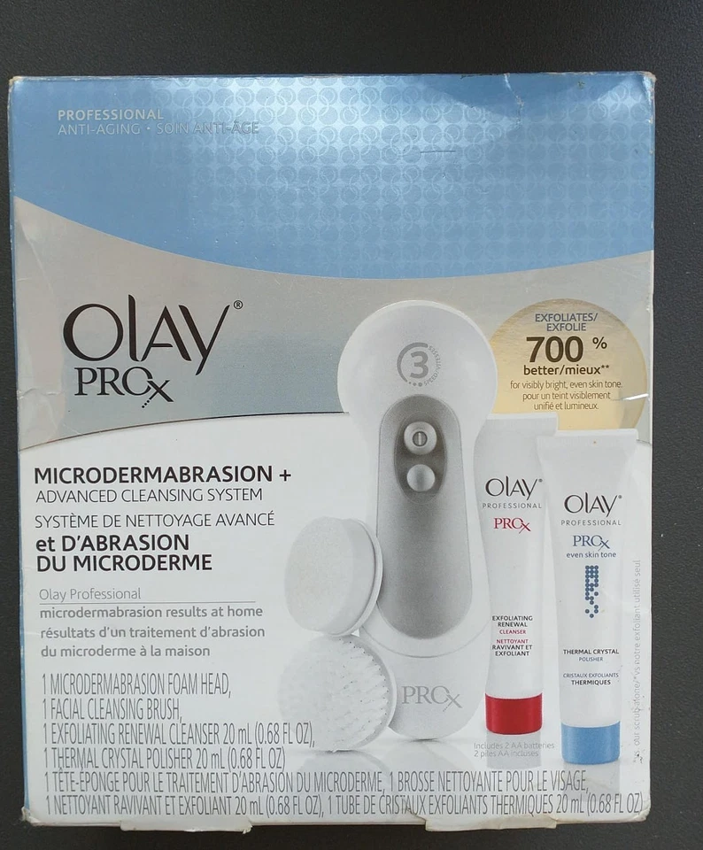 Olay Pro X Microdermabrasión Sistema de Limpieza Avanzado Facial Hogar Foto 1 de 2