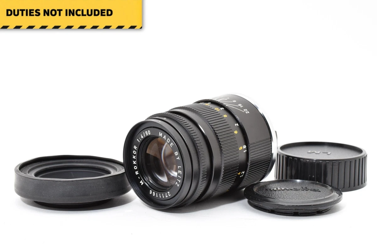 Minolta f/4 Camera Lenses 90mm Focal for sale | eBay