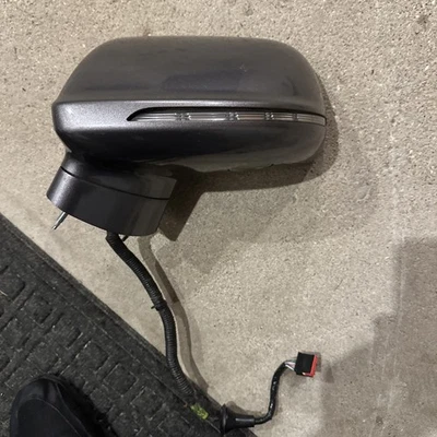 2010-2019 LINCOLN MKT DRIVER LEFT VIEW MIRROR HEATED AND BLIND SPOT GRAY Foto 1 de 4