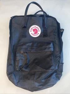 Fjallraven Kanken Classic Backpack Bag Black Unisex 14” My Chemical Romance - Picture 1 of 6