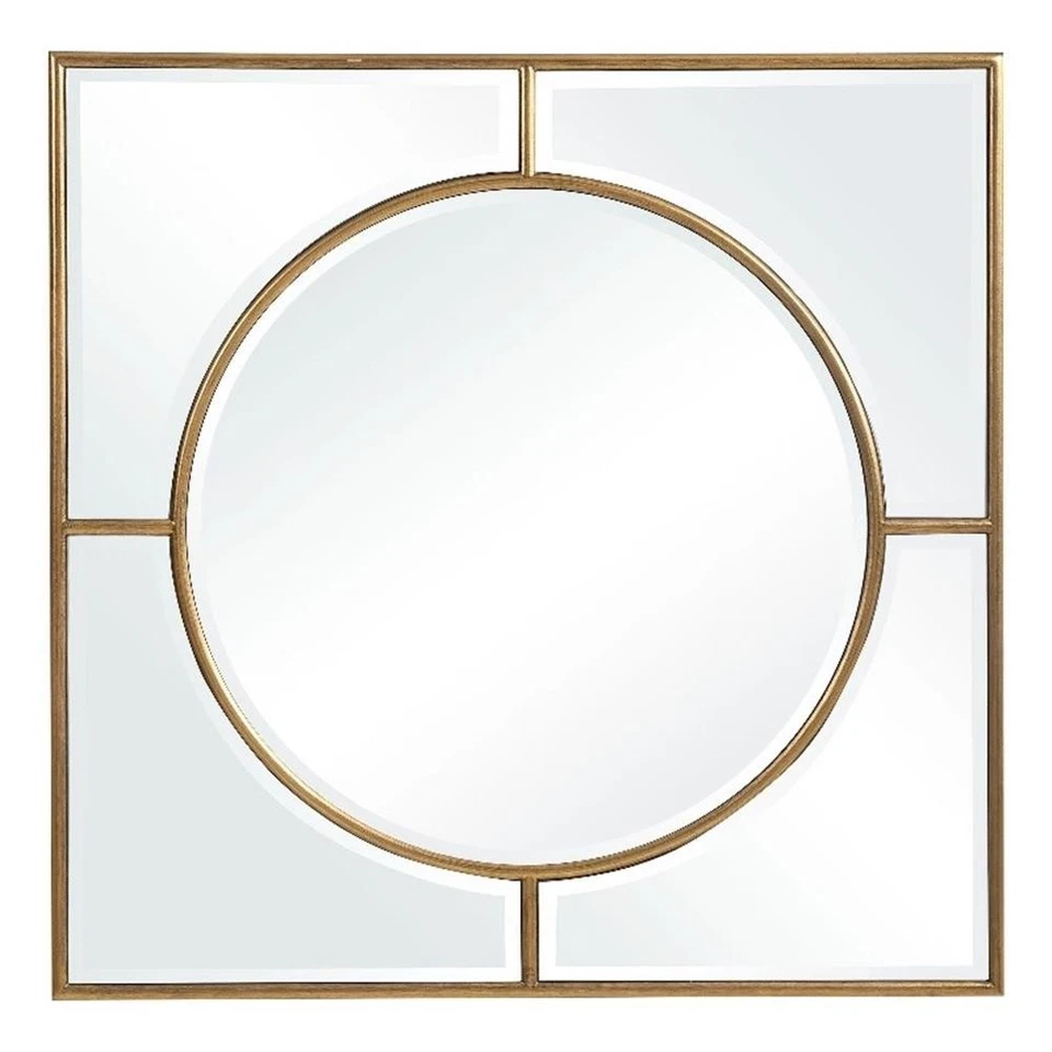 Uttermost Stanford Gold Square Mirror - 09673
