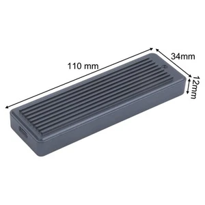 Robustes M 2 SSD Geh?use USB3 2 Gen 1 f??r PCIe f??r SATA mit Digitalanzeige - Bild 1 von 24