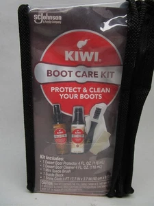 Kiwi Desert Boot Pflegeset Komplett Reinigung Fleckenentferner Leder Wildleder Stiefel - Bild 1 von 3