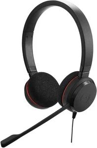 Jabra Evolve 20 UC Stereo USB Cuffie Cancellazione Rumore Ufficio VoIP Softphone - Foto 1 di 7