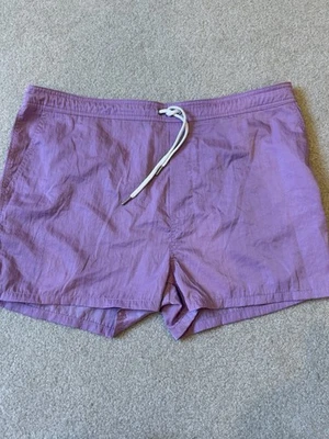 Pantalones cortos de natación para mujer Urban Outfitters BDG lavanda bolsillos medianos Foto 1 de 4