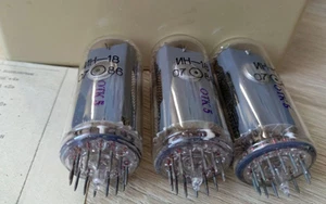 NEW USSR IN-18 Nixie Tube 100% tested. New Lot 3 pcs same date Soviet tube NOS - Picture 1 of 17