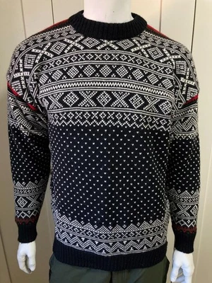Devold Wolle winddicht nordisch isländisch Ski Rundhals Pullover Marius - Bild 1 von 4