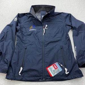 Nueva Chaqueta Helly Hansen Crew Para Mujer XL Azul Marino Abrigo de Lluvia PepsiCo Accelerator - Imagen 1 de 10