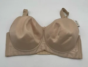 Elila 1803 Microfiber Softcup 40DD/E Nude Bra - Picture 1 of 6