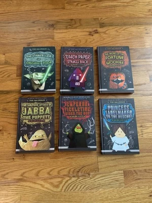 The Origami Yoda Files Collectible 6 Book Lot Tom Angleberger Hardcover VG Vader Foto 1 de 4