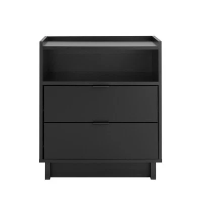 Prepac Simply Modern 2 Drawer 23.75 W Nightstand Foto 1 de 4