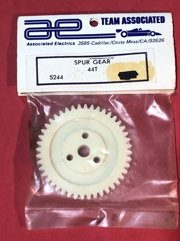 Team Associated Code 5244  ( 44T ) 1 Speed Rc 500  2wd Vintage Rc Car Parts - Immagine 1 di 1