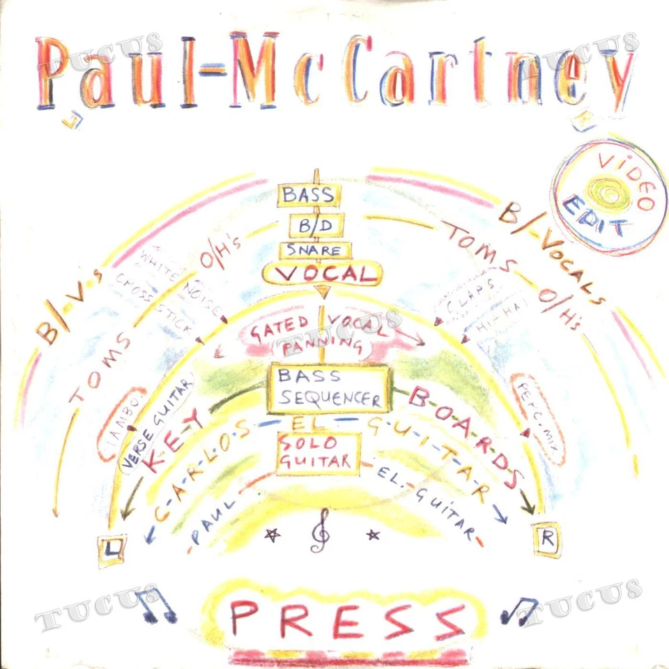 Paul McCartney - Press 7" (VG) .* - Image 1 of 1