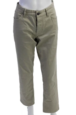 Chinos Theory Hombre Beige Algodón Elástico Botón Mosca Talla 31 Foto 1 de 4