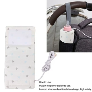 Flaschenwärmer USB Konstante Temperatur Schnelle Erwärmung Isoliert Baby Milchflasche - Bild 1 von 18